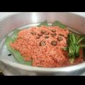 Cooksnap của Khả Kỳ khi họ làm theo món Xôi gấc ngon tuyệt trần gian