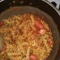 El cooksnap de carolina cuando hizo Guiso con salchichas.