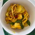 Cooksnap Annissa Abdul Ghani semasa beliau membuat 👩‍🍳Sotong Goreng Kunyit Daun Kari.
