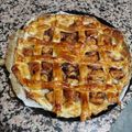 El cooksnap de Conchita Díaz cuando hizo Tarta de manzana con masa hojaldre.