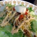 Angel's cooksnap of when they made Taco Salad.