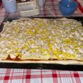 El cooksnap de Camila Díaz cuando hizo Pizza con masa hecha en casa.