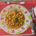El cooksnap de Mony cuando hizo Garbanzos con brócoli.