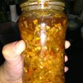 El cooksnap de Gabriela Ibarra cuando hizo Chimichurri.