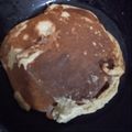 El cooksnap de Soledad Bordagorry cuando hizo Panqueques de avena y manzana.
