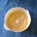 El cooksnap de Ali Almada cuando hizo Crema pastelera.
