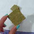 El cooksnap de Vera ❤️ cuando hizo Crackers de espinaca y sésamo 🥬.