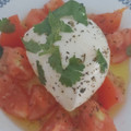 El cooksnap de Ari Rodriguez cuando hizo Ensalada de queso mozzarella y albahaca.