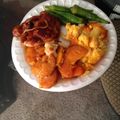 Mzleo82's cooksnap of when they made Sweet Baby Ray's Crock Pot Chicken.