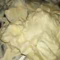 El cooksnap de Carina Cavallone cuando hizo Crema Chantilly  Para Decorar Sostenida.