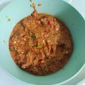 Cooksnap Azira Aziz semasa beliau membuat Sambal belacan goreng jekfer.