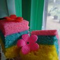 Cooksnap dari Deri Damia Lutfiah untuk resep Rainbow cake kukus Ny.liem