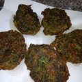 El cooksnap de Maga Panga cuando hizo Buñuelos de espinaca.