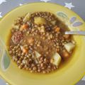 El cooksnap de Mary cuando hizo Lentejas espesas al dente.
