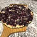 El cooksnap de Mel Martinez cuando hizo Kuchen alemán de moras silvestres.