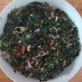 Cooksnap dari Emilia Jahja untuk resep Tumis daun pepaya Jepang bunga kecombrang