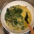 Cooksnap dari Hasnah Kanita untuk resep Sayur daun singkong kuah santan