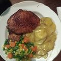 Kim Baxter's cooksnap of when they made Sweet and Spicy Pork Chops.