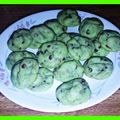 nicole.whittaker.9's cooksnap of when they made Mint Chocolate Chip Cookies.