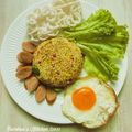 Cooksnap dari Anggi_pelangi untuk resep Nasi goreng kunyit dengan ikan asin & petai