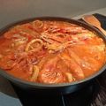 El cooksnap de Arantza Farreras ayestaran cuando hizo Zarzuela de pescado y marisco.