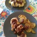 El cooksnap de boladeras cuando hizo Redondo de pollo relleno en salsa.