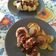 El cooksnap de boladeras cuando hizo Redondo de pollo relleno en salsa.