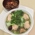 Cooksnap của Phạm Thu Thảo khi họ làm theo món Canh cải bó xôi nấu mọc (giò sống)