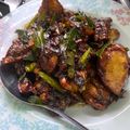 Cooksnap Amalina Azmi semasa beliau membuat Ayam Kicap 3 Budak Gemuk.