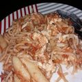 El cooksnap de reynaldo morelos cuando hizo Spaghetti con atún y champiñones.