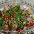 Cooksnap από ANGOLINA στη συνταγή Μαυρομάτικα σαλάτα