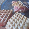 El cooksnap de Sol Carpio cuando hizo Waffles salados rellenos.