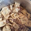 El cooksnap de Janeth Jiménez cuando hizo Raviolis de carne con salsa de tomate hecha en casa (pastaio).