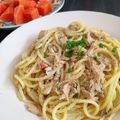 Cooksnap dari Desi R Sastranegara untuk resep Spaghetti Aglio Olio Tuna