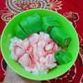 Cooksnap dari Ummi Jabir untuk resep Es Pisang Ijo Khas Makassar