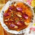 Indra Sen का कुकस्नैप जब उन्होंने रवा केसरी (Rava kesari recipe in Hindi) बनाया था।