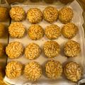 El cooksnap de Yolanda Ruiz Granero cuando hizo Panellets de piñones y almendra (Thermomix).