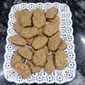 El cooksnap de Natalia Rivas 🇦🇷 cuando hizo Galletitas integrales de banana y chips (fáciles y rápidas 👏👏).