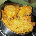 Rachael Mutheu's cooksnap of when they made Fried chicken (KFC) style 🥰.