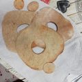 il Vania quando ha preparato Pane svedese - knäckebröd