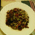 El cooksnap de Nahime Moreira cuando hizo Quinoa con verduras.