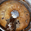 El cooksnap de Mica Clavijo cuando hizo Torta de banana y chips de chocolate.