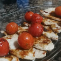 El cooksnap de ana maria liñán cuando hizo Lomo cerdo plancha con salsa cherry.