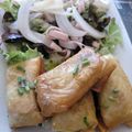 El cooksnap de María José cuando hizo Rollitos de masa filo con gambas y alioli.