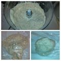 Yoggi's cooksnap of when they made Flaky pie crust.