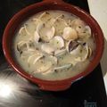 El cooksnap de Victor Serrano cuando hizo Almejas en salsa verde.