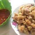 Cooksnap dari zellapramitha untuk resep Cumi Goreng Tepung Saus Padang