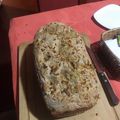 El cooksnap de Cristian Araya Gomez cuando hizo Pan de molde integral + mix se semillas.
