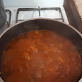 El cooksnap de Marcela Mira cuando hizo Guiso de lentejas súper fácil.