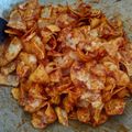 Cooksnap dari Meyzella Amir untuk resep Keripik Singkong Pedas Manis